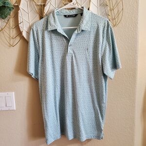 Travis Mathew Men's Golf Polo Shirt, Size L